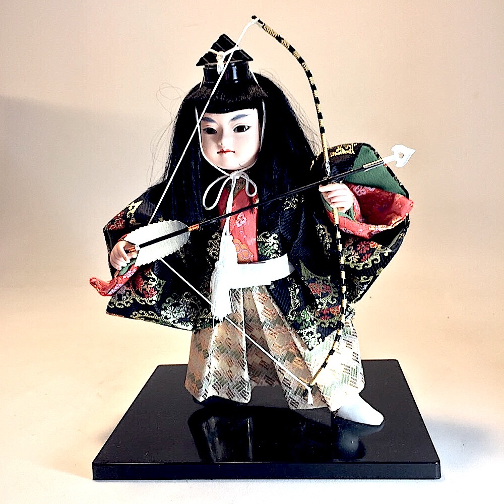 Vtg Kyugetsu Japan Minamoto Yoshitsune Arc…